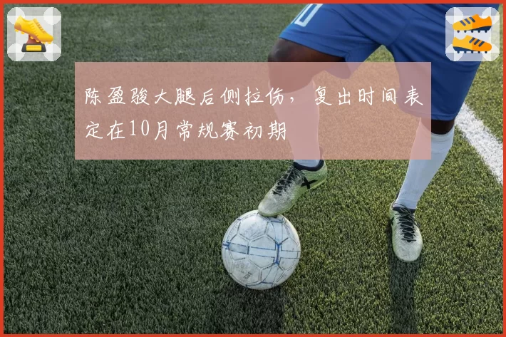 陈盈骏大腿后侧拉伤,复出时间表定在10月常规赛初期